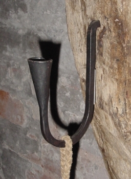 Replica circa 18th Century candle sconce, Staircase House, Stockport
